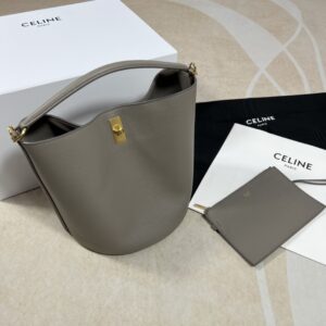 셀린느 (블랙프라임) 16 수통백 토트백 소가죽 브라운 195573