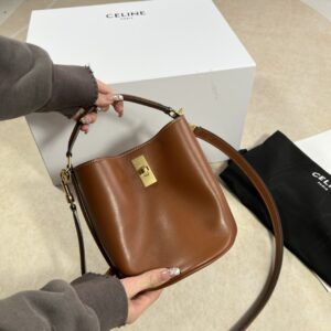 셀린느 (블랙프라임) 미니 셀린느 수통백 Mini 레더 브라운 197573