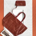 고야드 (리미티드) 안주 미니 토트백 Mini 고야딘 캔버스 리미티드 레드 8017