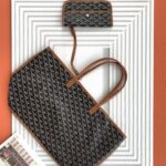 고야드 (리미티드) 고야르딘 미니 토트 토트백 미니 고야딘 캔버스 리미티드 블랙 8017