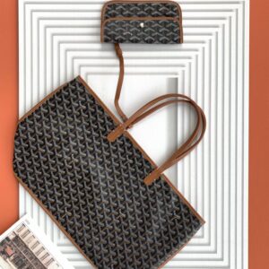 고야드 (리미티드) 고야르딘 미니 토트 토트백 미니 고야딘 캔버스 리미티드 블랙 8017