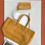 고야드 (리미티드) 안주 토트백 소형 고야딘 캔버스 리미티드 옐로우 8017