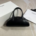 셀린느 (블랙프라임) 볼링백 토트백 소가죽 레트로 디자인 블랙 197403