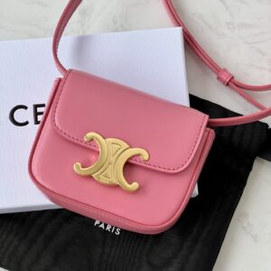 셀린느 (블랙프라임) 미니 카르티에 크로스백 Mini 레더 핑크