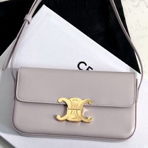 셀린느 (블랙프라임) 트리옴프 숄더백 레더 블랙프라임 라벤더 194143