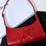 셀린느 (블랙프라임) 숄더백 레더 블랙프라임 레드 198153