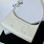 셀린느 (블랙프라임) 셀린느 숄더백 레더 로고 화이트 198153