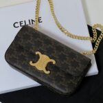 셀린느 (블랙프라임) 블랙프라임 체인 숄더백 레더 체인 블랙 197992