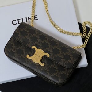 셀린느 (블랙프라임) 블랙프라임 체인 숄더백 레더 체인 블랙 197992