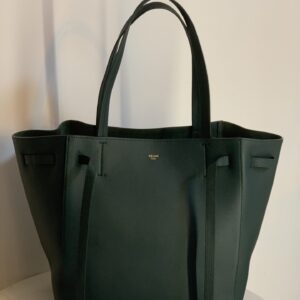 셀린느 (블랙프라임) 카바스 팬텀 토트백 레더 블랙 189023