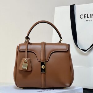 셀린느 (블랙프라임) 셀린느 16 토트 토트백 레더 브라운 188003