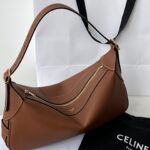셀린느 (블랙프라임) 로미 숄더백 소가죽 블랙프라임 브라운 197443