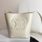 셀린느 (블랙프라임) 스몰 버킷 백 토트백 소가죽 블랙프라임 브라운 198243