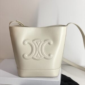 셀린느 (블랙프라임) 스몰 버킷 백 토트백 소가죽 블랙프라임 브라운 198243