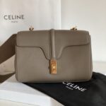 셀린느 (블랙프라임) 틴 소프트 16 숄더백 소가죽 그레이브라운 196853