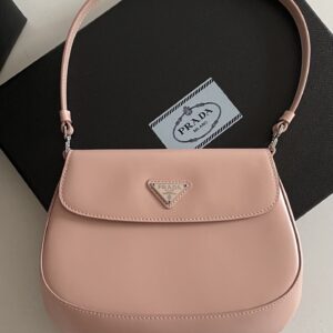 프라다 (블랙프라임) 클레오 호보 백 레더 복고풍 핑크 BD311