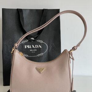 프라다 (블랙프라임) 호보백 멀티컬러 소가죽 블랙프라임 BC204