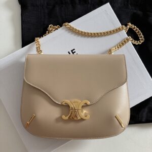 셀린느 (블랙프라임) 블랙프라임 23 여름 신상 체인백 레더 베이지 199273