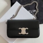 셀린느 (블랙프라임) 블랙프라임 체인 숄더백 레더 블랙 197993