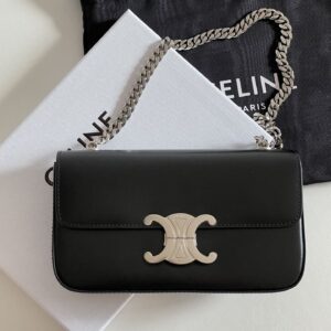 셀린느 (블랙프라임) 블랙프라임 체인 숄더백 레더 블랙 197993