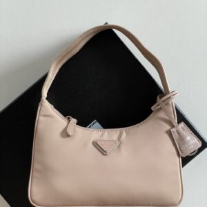 프라다 (블랙프라임) 호보 미니 나일론 백 호보백 Mini 나일론 핑크 NE515