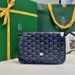 고야드 (리미티드) 플루메 숄더백 소형 고야딘 캔버스 패턴 네이비 8015