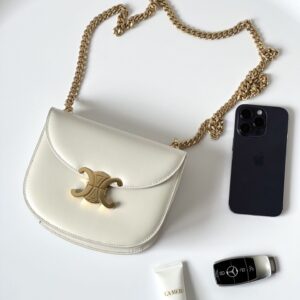 셀린느 (블랙프라임) 블랙프라임 체인 숄더백 레더 아이보리 110973