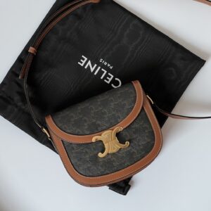 셀린느 (블랙프라임) 셀린느 카바스 미니 가방 Mini 소가죽 블랙프라임 블랙 110413