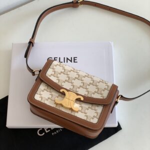 셀린느 (블랙프라임) 트리옴프 미디움 숄더백 미디움 아이보리 캐비어 가죽 블랙프라임 아이보리 188882