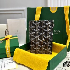 고야드 (리미티드) 생 피에르 지갑 고야딘 캔버스 리미티드 에디션 블랙 8506