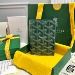 고야드 (리미티드) 생 피에르 지갑 고야딘 캔버스 리미티드 에디션 그린 8506