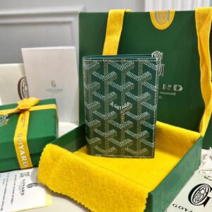 고야드 (리미티드) 생 피에르 지갑 고야딘 캔버스 리미티드 에디션 그린 8506