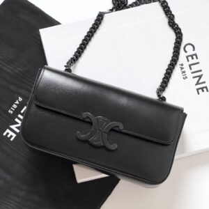셀린느 (블랙프라임) 블랙프라임 체인 숄더백 레더 블랙 197993