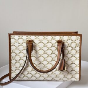 셀린느 (블랙프라임) 미니 C 백 토트백 Mini PVC 소가죽 블랙프라임 아이보리 199742