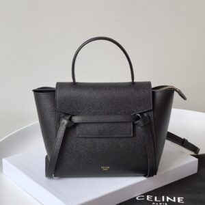 셀린느 (블랙프라임) 나노 벨트 백 나노 레더 블랙 189003