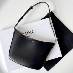 셀린느 (블랙프라임) 크로크 미니 백 크로스백 Mini 레더 블랙 112273