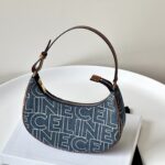 셀린느 (블랙프라임) 블랙프라임 데님 토트백 카라멜 데님 로고 패턴 블랙 194372