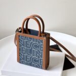 셀린느 (블랙프라임) 블랙프라임 토트백 카라멜 데님 데님 로고 패턴 카라멜 194372