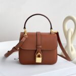 셀린느 (블랙프라임) 타부 미니 잠금 크로스백 Mini 레더 카라멜 0L343