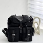 프라다 (블랙프라임) 리사이클 나일론 미니 백팩 Mini 리사이클 나일론 블랙 BZ677