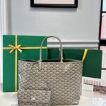 고야드 (리미티드) 클레아 토트 토트백 미디움 고야딘 캔버스 그레이 베이지 8007