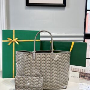 고야드 (리미티드) 클레아 토트 토트백 미디움 고야딘 캔버스 그레이 베이지 8007