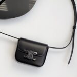 셀린느 (블랙프라임) 미니 케이트 백 크로스백 Mini 레더 블랙