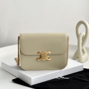 셀린느 (블랙프라임) 체인 케이트 백 크로스백 레더 크림 113583