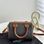 셀린느 (블랙프라임) 보스턴백 토트백 레더 블랙프라임 다크브라운 113772