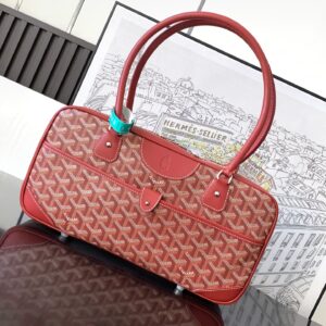 고야드 (리미티드) 고야드 빈티지 바게트백 토트백 고야딘 캔버스 리미티드 레드 8035