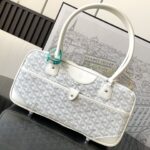 고야드 (리미티드) 리미티드 빈티지 바게트 백 고야딘 캔버스 빈티지 화이트 8035