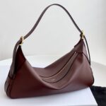 셀린느 (블랙프라임) 로미 숄더백 레더 브라운 197443