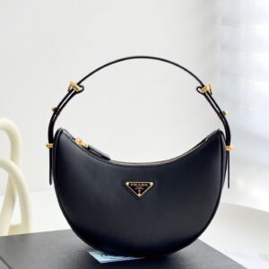 프라다 (블랙프라임) 아르코 미디움 토트백 미디움 Saffiano leather 블랙 BC194