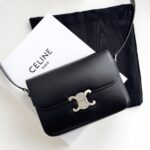 셀린느 (블랙프라임) 트리옴프 미디움 숄더백 미디움 가죽 블랙프라임 블랙 187363